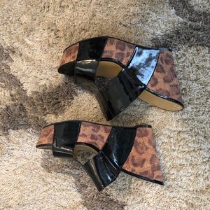 Nine West Black wedges