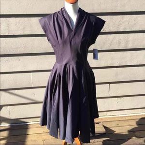 Shabby Apple navy vintage style dress