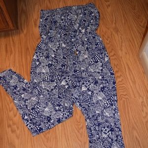 Strapless Lilly Pulitzer Jumpsuit