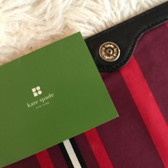 Kate Spade Black Leather Clutch - Picture 6 of 6