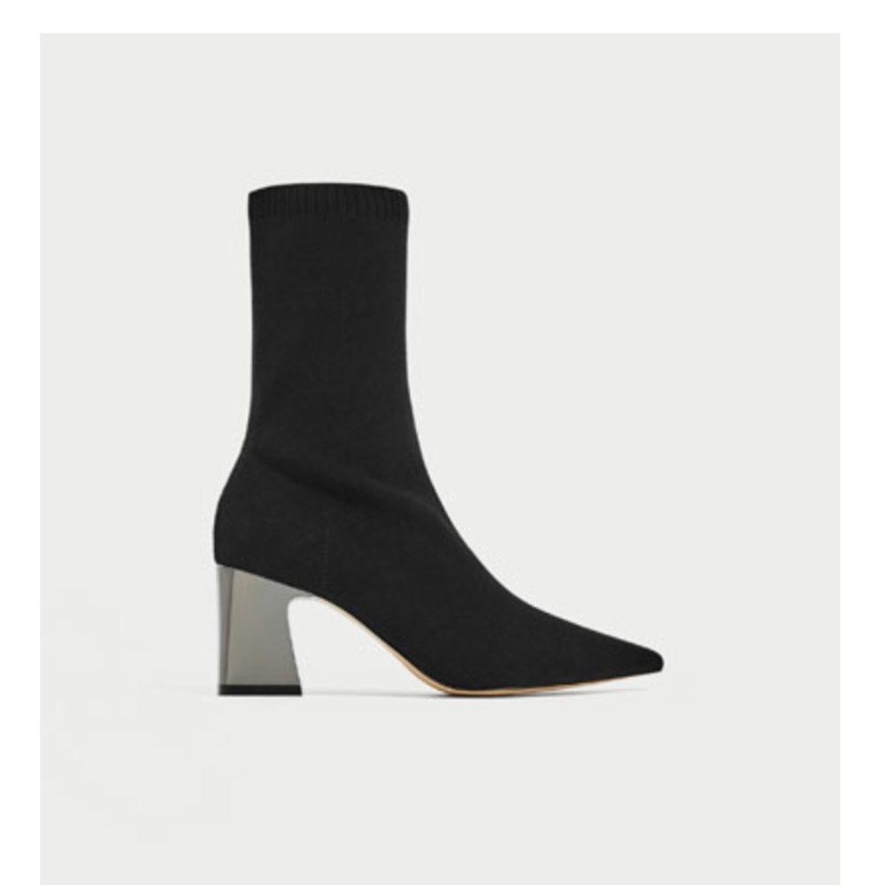 Zara sock bootie