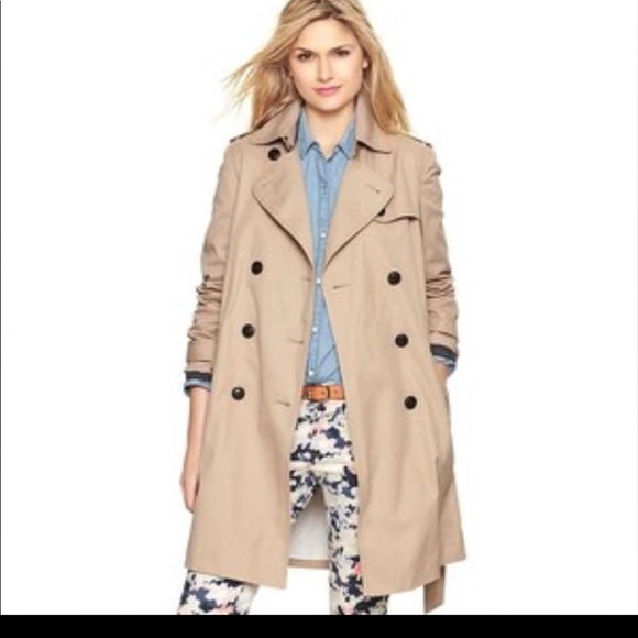 gap classic trench coat