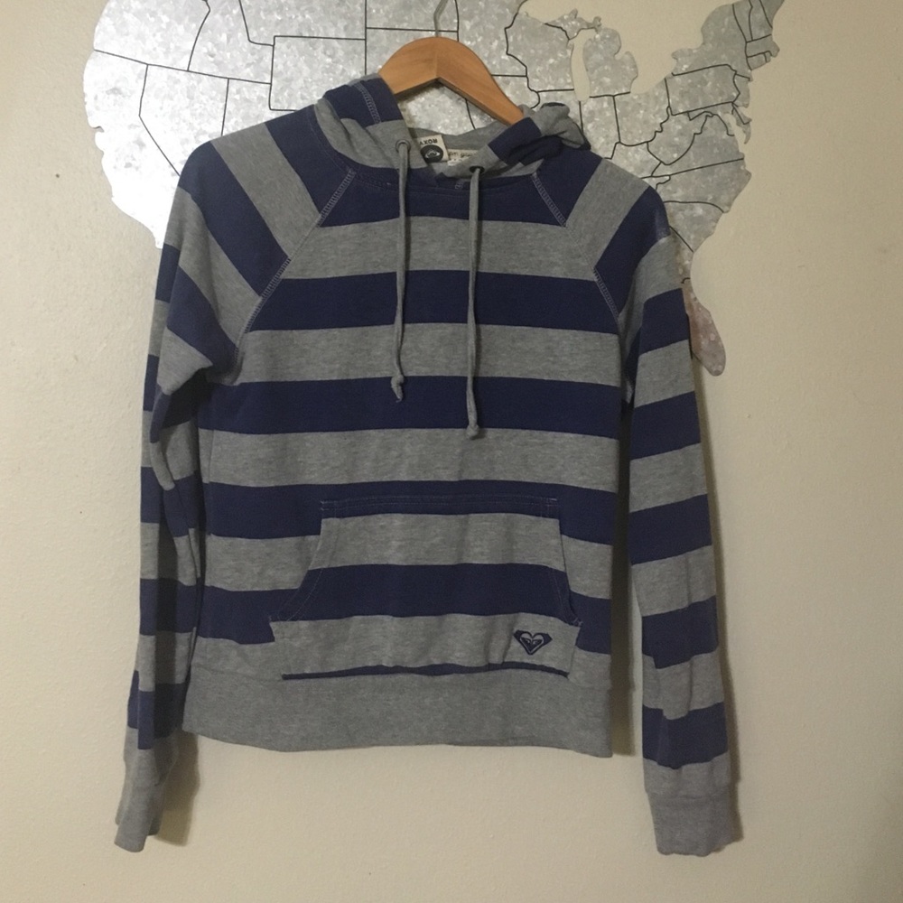 Striped Roxy Hoodie