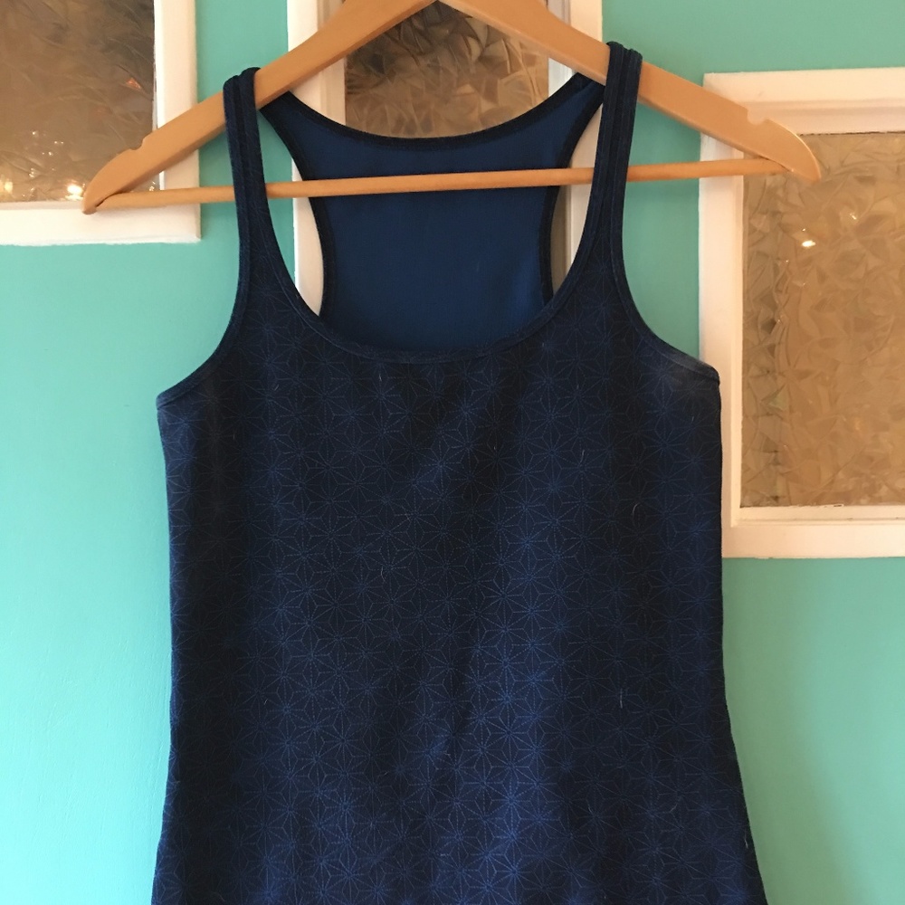 Lululemon Blue Racerback Tank