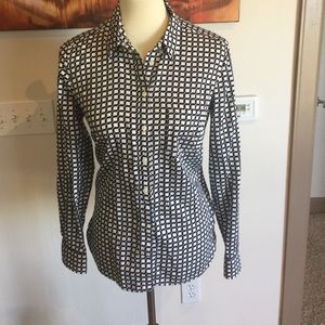 Gap 💯 cotton tailored blouse