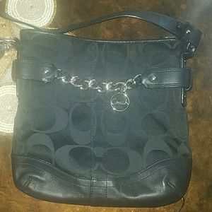 Black Coach Crossbody
