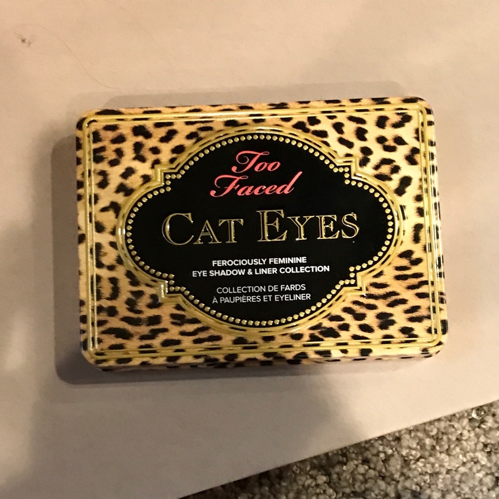 Too faced cat eye eyeshadow & eyeliner collection