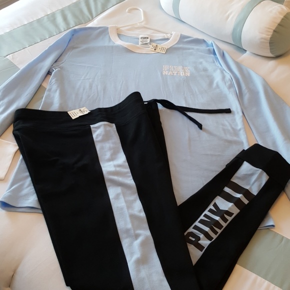 SOLD - VS PINK Set Sz L - Picture 2 of 7