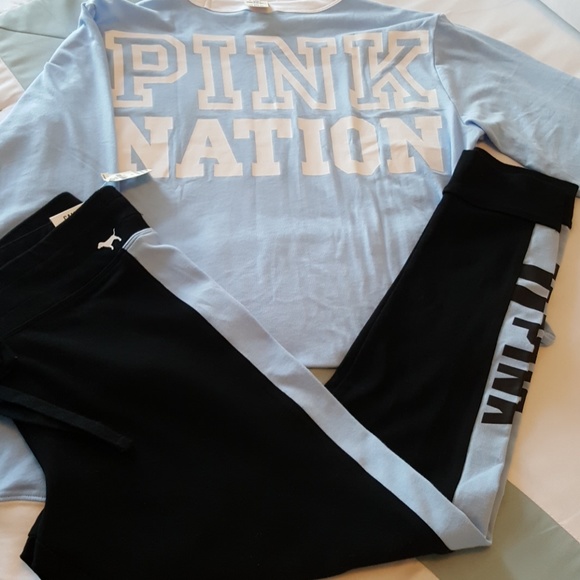 SOLD - VS PINK Set Sz L - Picture 3 of 7