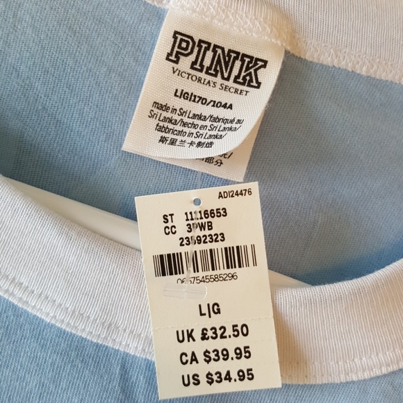 SOLD - VS PINK Set Sz L - Picture 7 of 7