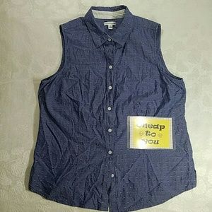 CROFT & BARROW TOP. SIZE LARGE