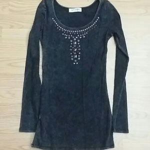 Dark Gray Bear Dance Tees Sz M