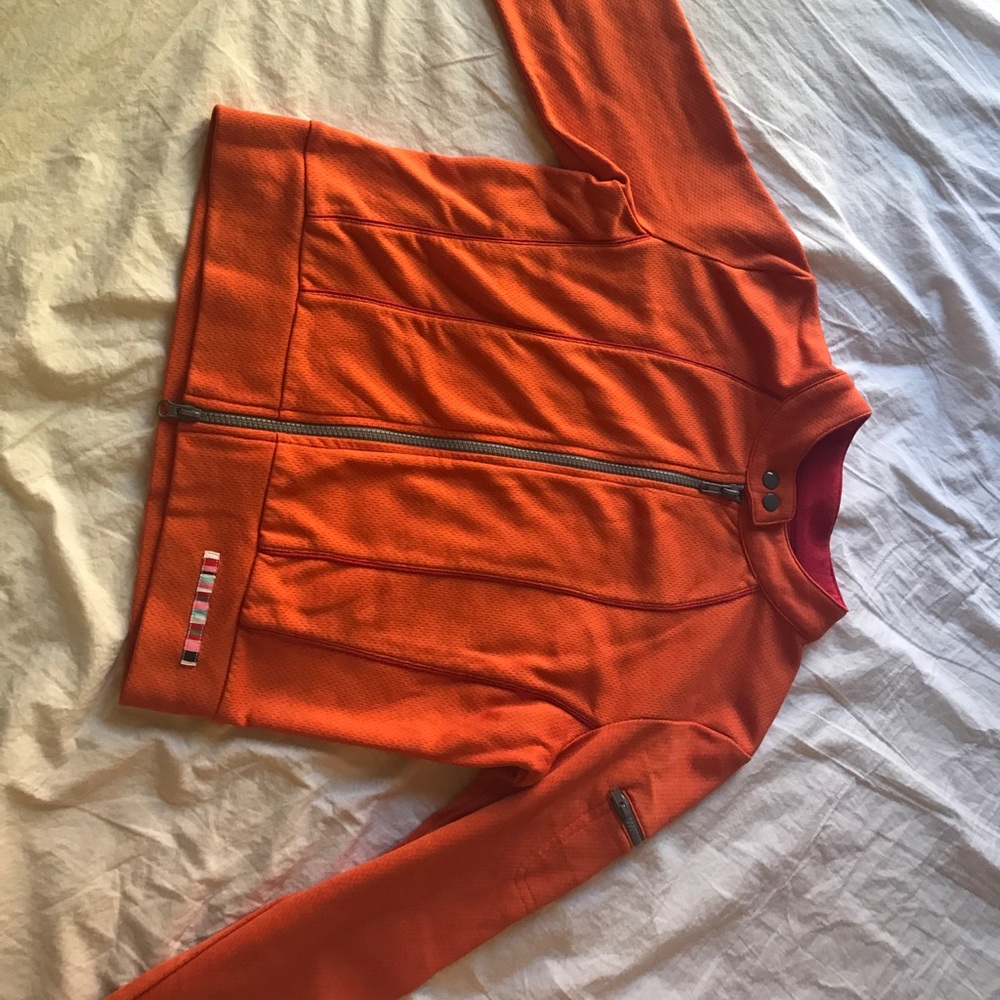 Funky Orange Workout Jacket