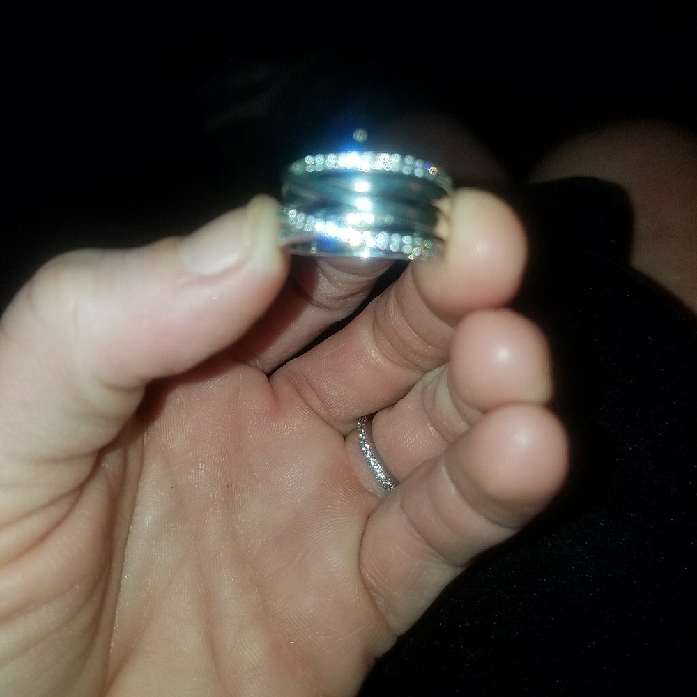 Pandora Entwined ring size 7