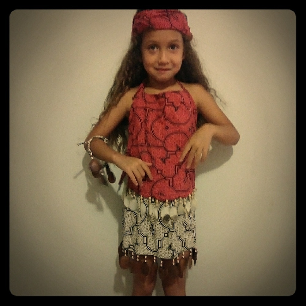 Dark Pink Top and Headband Shapibo Indian style