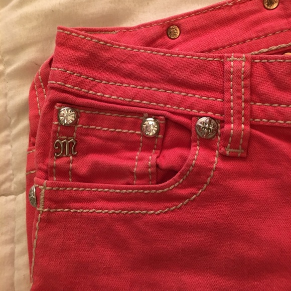 Miss Me Pink Crops - Picture 3 of 3