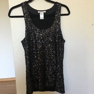 Alice + Olivia sequins top size S