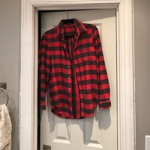 Brandy Melville flannel button up