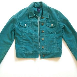 *SOLD* Gap Women's Cropped Corduroy Jacket Size XS