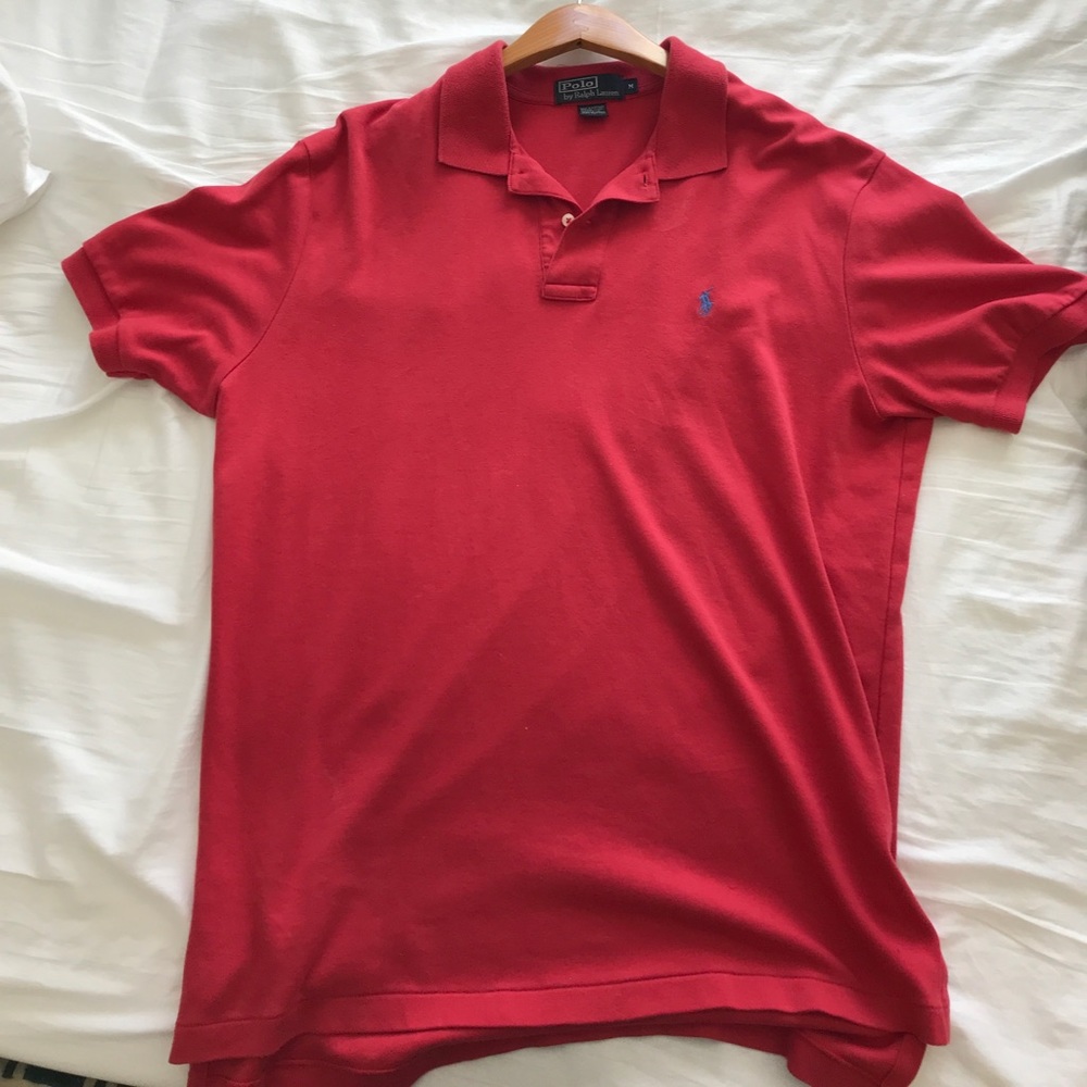 Men’s medium Red Polo shirt