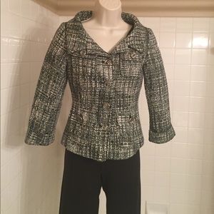 WHITE HOUSE BLACK MARKET JACKET SZ 0