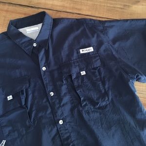Columbia PFG fishing shirt