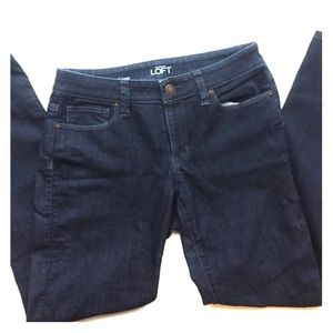 Loft 28/6 Dark-wash Curvy Skinny Jeans