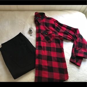 Shouthouse travelers flannel