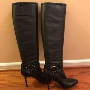 Black Jimmy Choo heeled boots