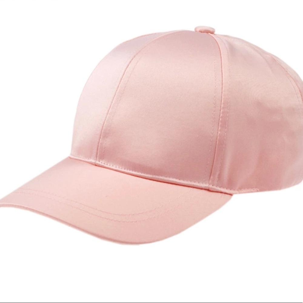 Satin Pink Hat