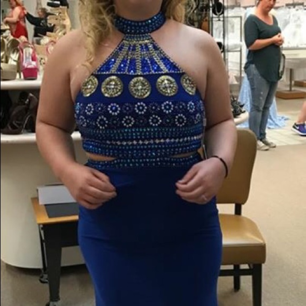 Prom Dress Size xl (14-15)