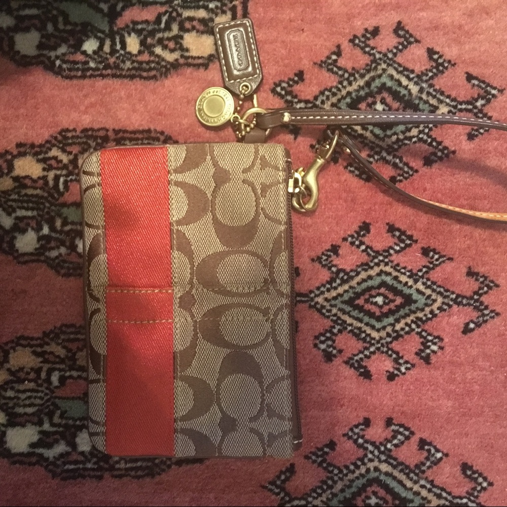 Coach wristlet