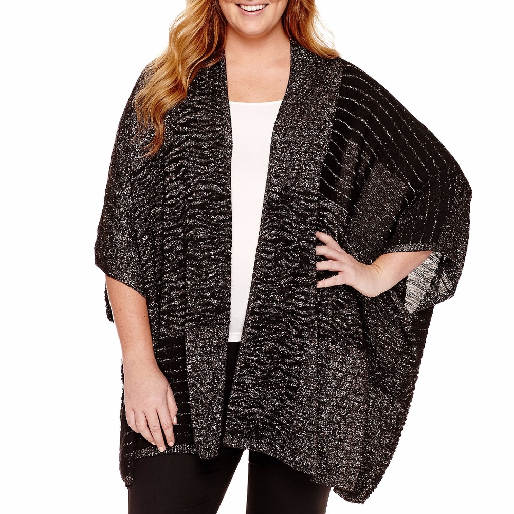 WOMAN'S OPEN KIMONO CARDIGAN MEDIUM, X-LARGE NEW