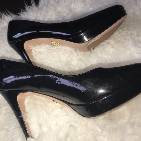 Authentic Patent Leather Prada Pumps - Picture 2 of 3