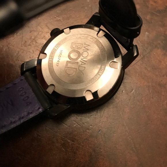 Movado bold watch.