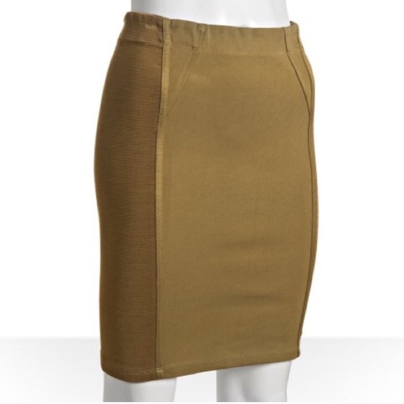 BCBGMaxAzria Dresses & Skirts - BCBGMaxazria Montana Ribbed Stretch Pencil Skirt