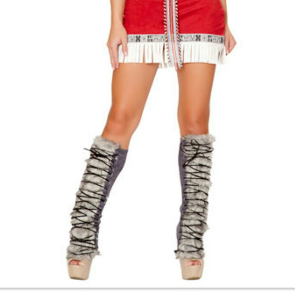  leg warmers for halloween indian costume