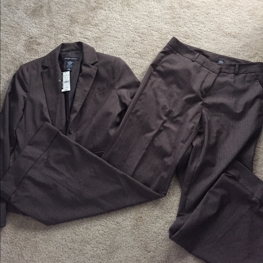 NWT dark brown suit from New York & Company