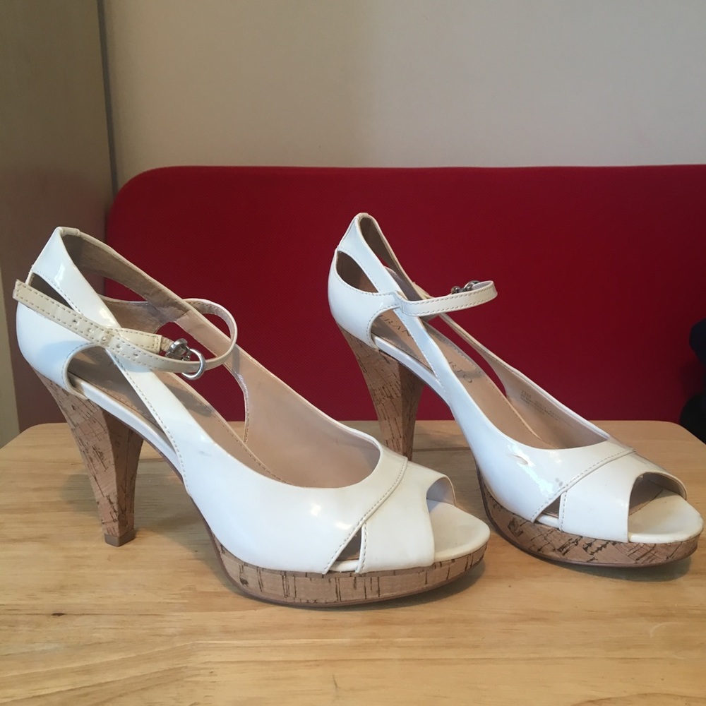 Sling back heels