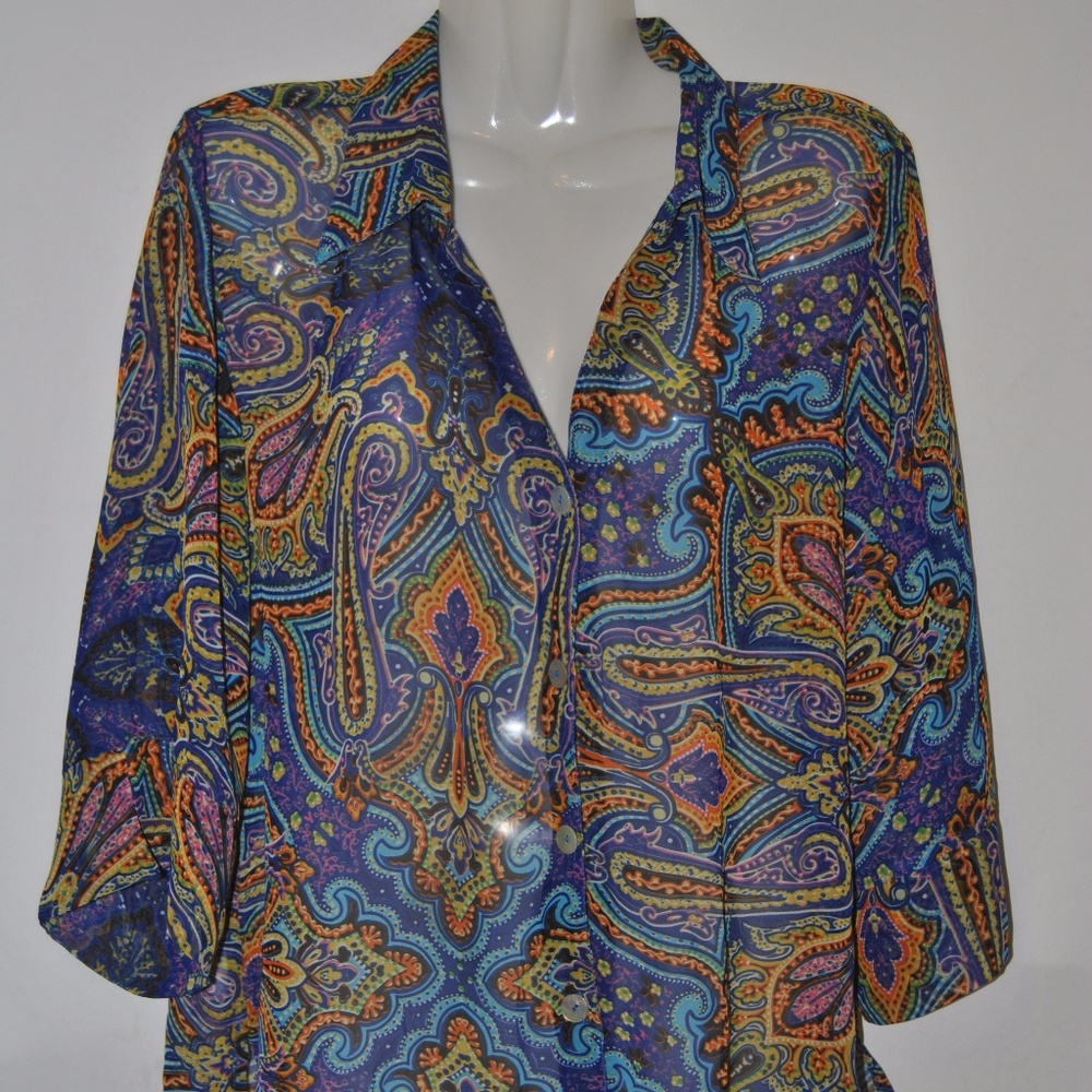 SeaSun sheer blouse