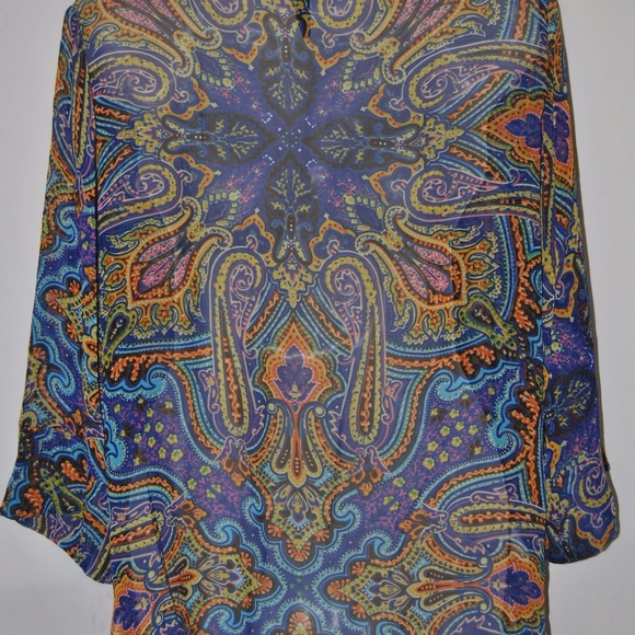 SeaSun sheer blouse - Picture 4 of 4