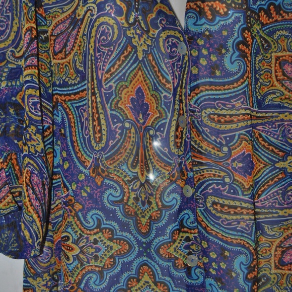 SeaSun sheer blouse - Picture 3 of 4