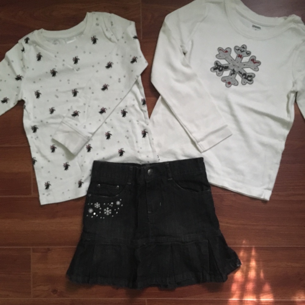 🧡Bundle of Snowflake outfit set