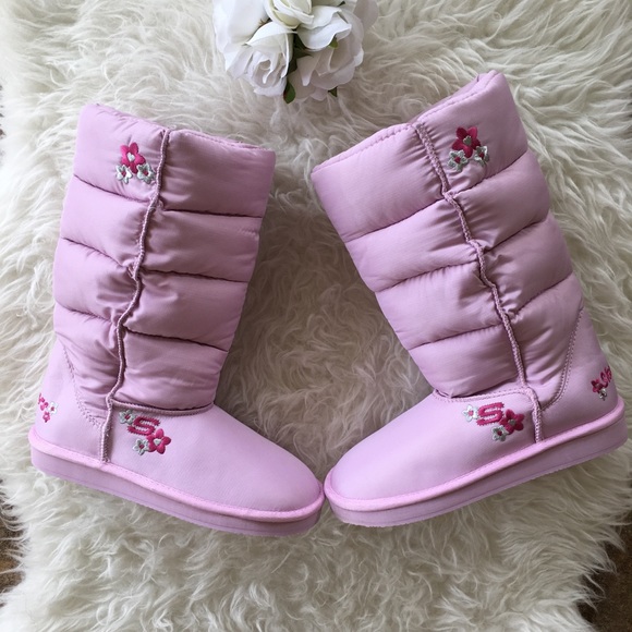 skechers girls winter boots