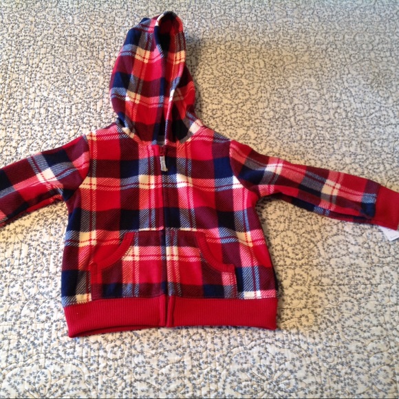 Carter's Full Zip-Up Hoodie - Picture 2 of 4