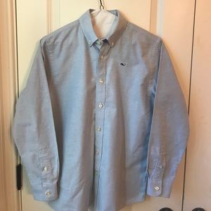 Boys Vineyard Vines Whale Shirt size M(12-14)