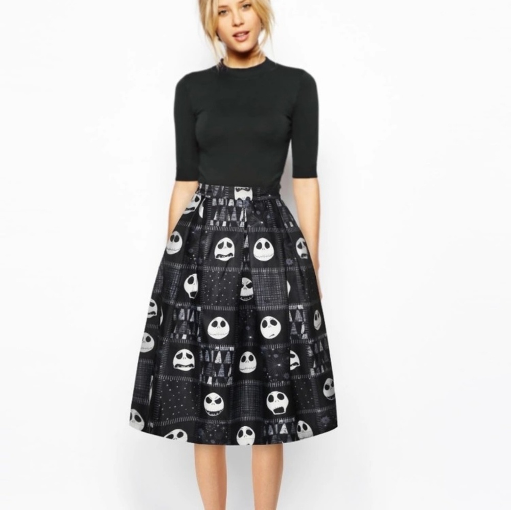 Jack Skellington skirt NWOT