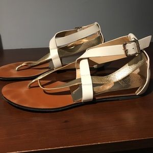 Vince Camuto flat stripy sandal