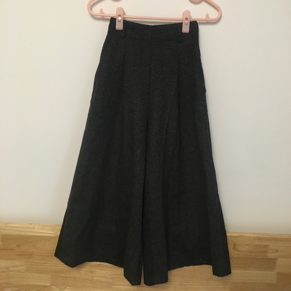 Sold. Wool wide leg pants