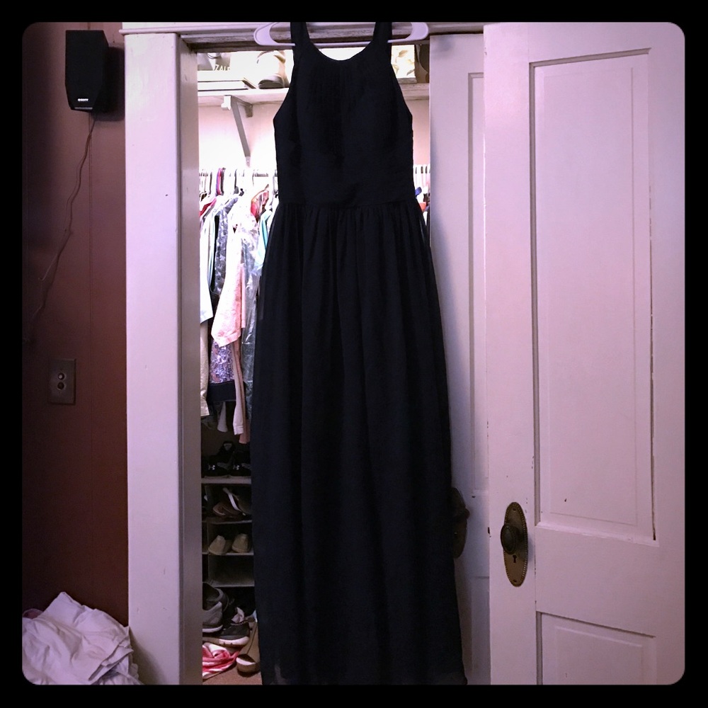 Navy bridesmaid dress